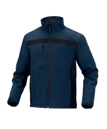 Chaqueta Softshell POL/ELAST Azul Marino T L