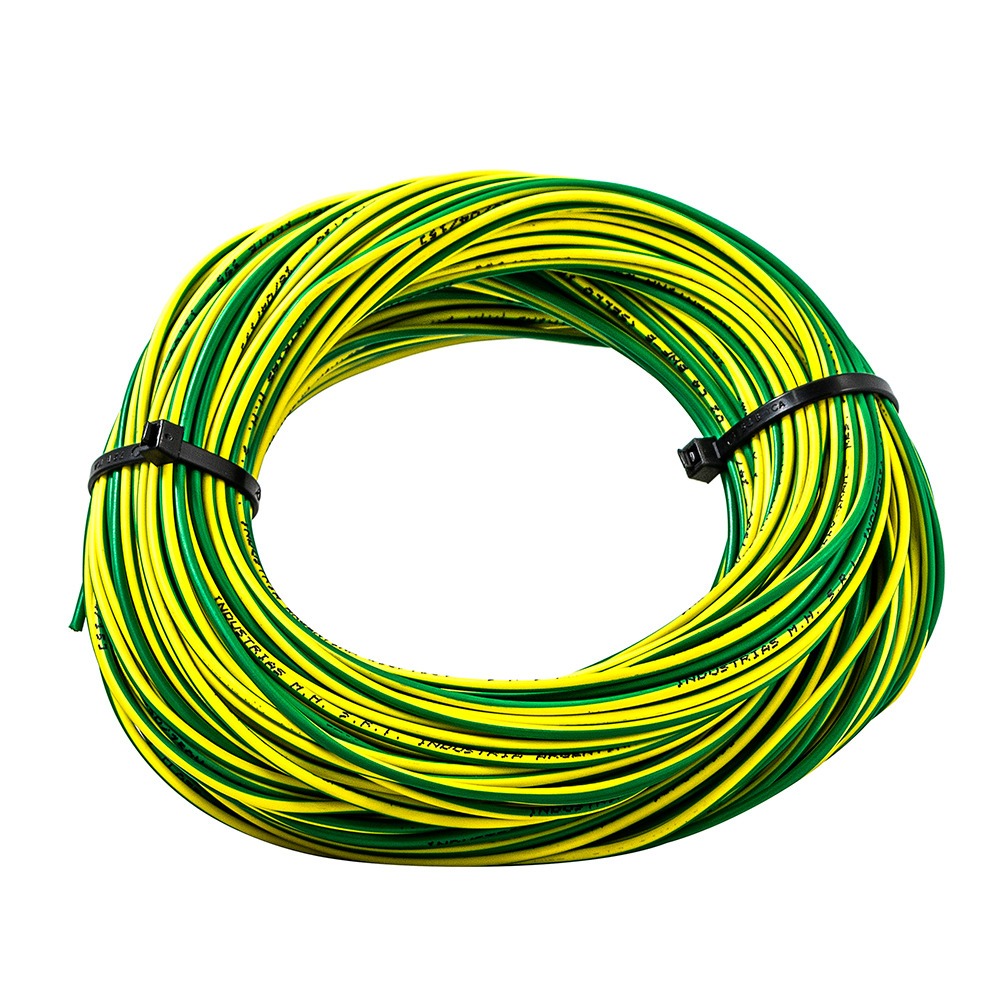Cable 1X1 Normalizado V/Amarillo