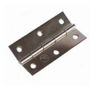 Bisagra Tipo 1842 50 Mm Hierro Pulido