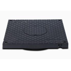 Tapa Camara Reforzada En PVC 40x40