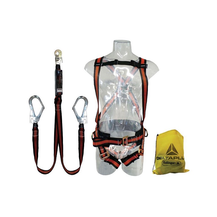 Kit Constructor Anti Caidas -Arnes 3 Arg +Cabo Antic+Bolsa