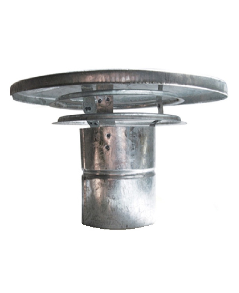 Sombrero Dos Aros Galvanizado C30 250Mm