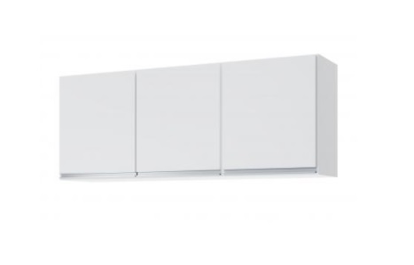 Mueble Alacena MS 1.20x0.54x0.30  Blanco 3 Puertas