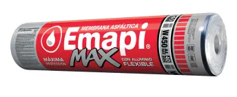 Membrana Asfaltica Flexible Con Aluminio W300MAX $ x Mt (Rollo X10mtsx25KG