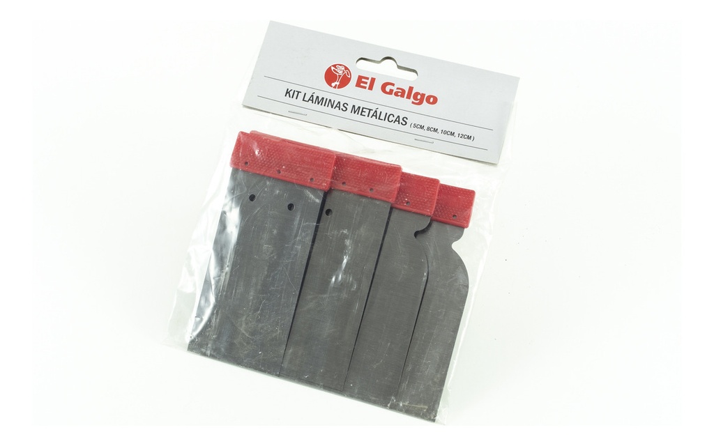 Kit Laminas Metalicas 2", 3" , 4" Y5"