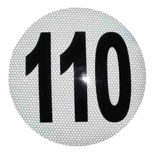Circulo Velocidad Maxima 110 CIRG110