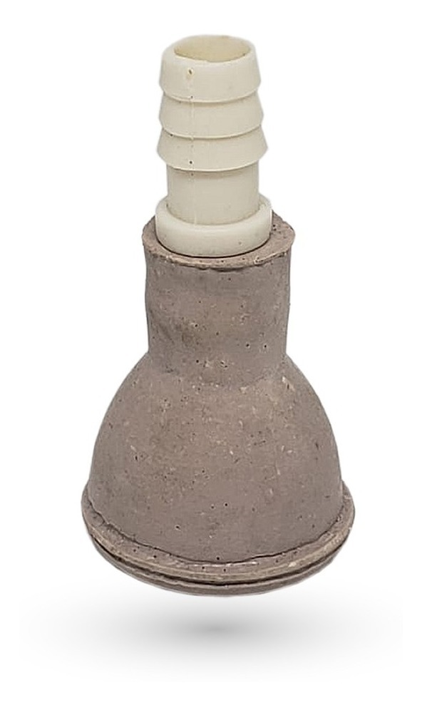 Duchador Goma Con Toma De 3/4 Adicional