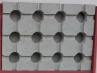 Baldoson Perforado Redondo 48x65x6