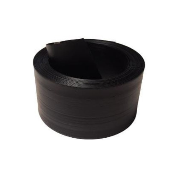 Delimitador De Cesped Negro 10cm X 1.4mm X 20 Mts