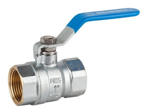 Valvula Esferica Bronce Paso Total 1"