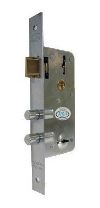 Cerradura Roa 1001 Con 2 Pernos Cincada, Placa Ho.