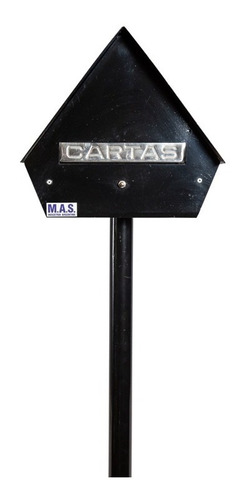 Buzón Para Jardín C/Pie A 2 Aguas