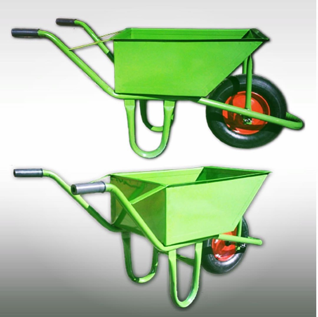 Carretilla Classic R/Neumat Verde  60L