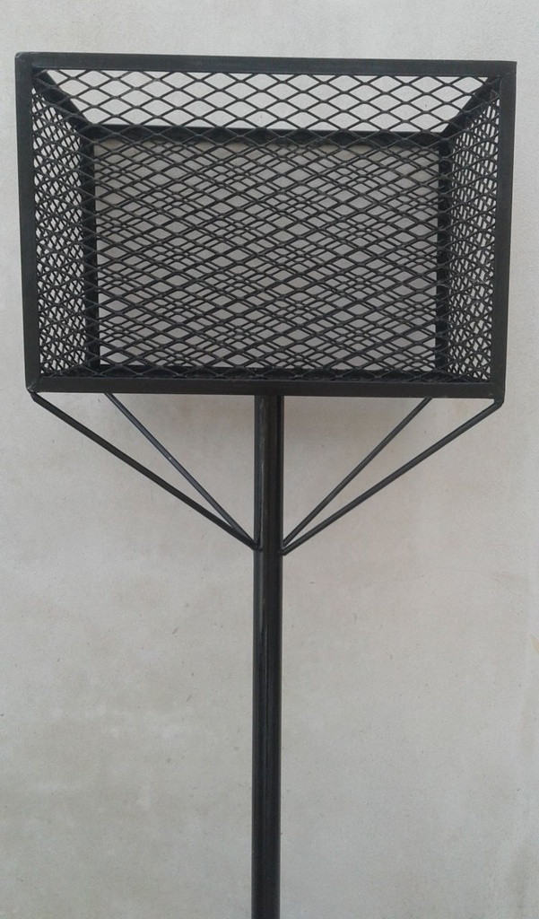 Canasto P/Basura C/Barral  500X300X(220 de altura)