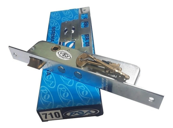 Cerradura Roa 710 P/Parante Ang 40mm (6 Placas)