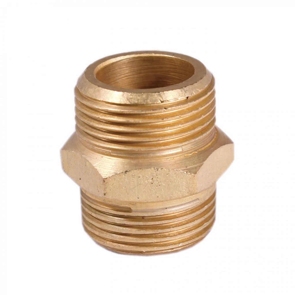 Rosca Con Tuerca 3/4 Bronce