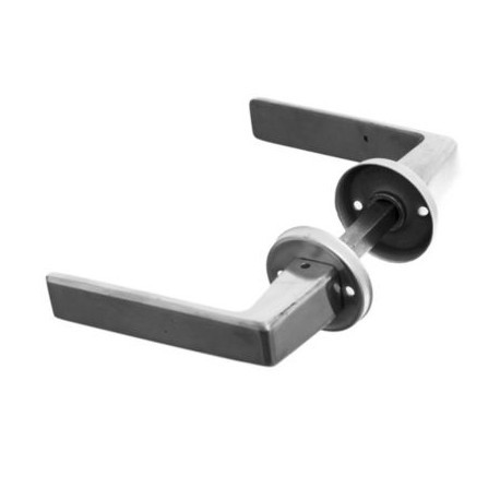 Manija D/B Hierro Pintura Epoxi "Plana" Blanco