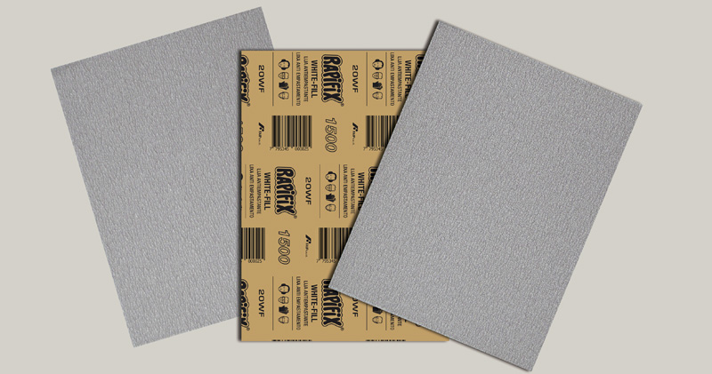 Lija Antiempaste #150  White Fill