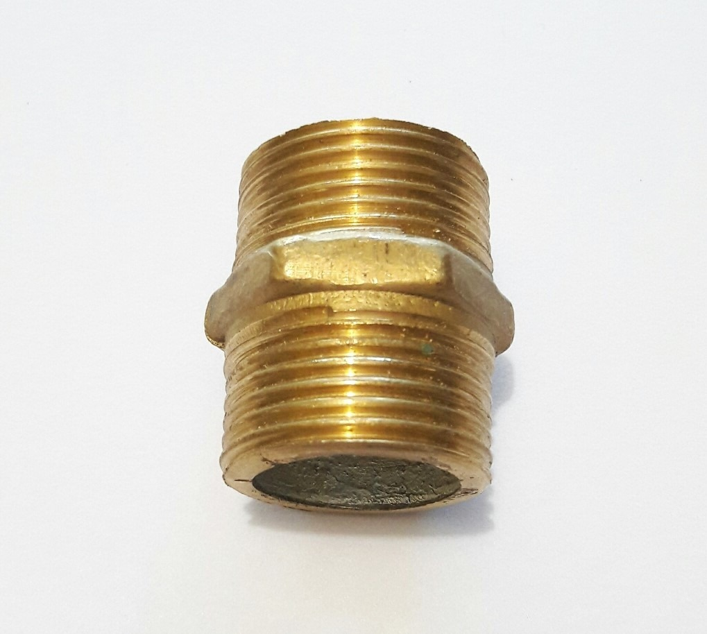 Rosca C/Tuerca 1/2 Bronce Rosc-Crom