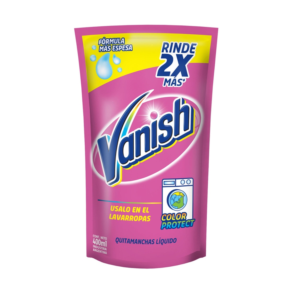 Quita Manchas Liq Vanish 400ml Rep. Eco