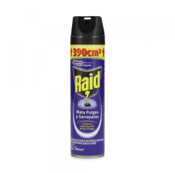 Insecticida Pulgas Y Garrapatas RAID