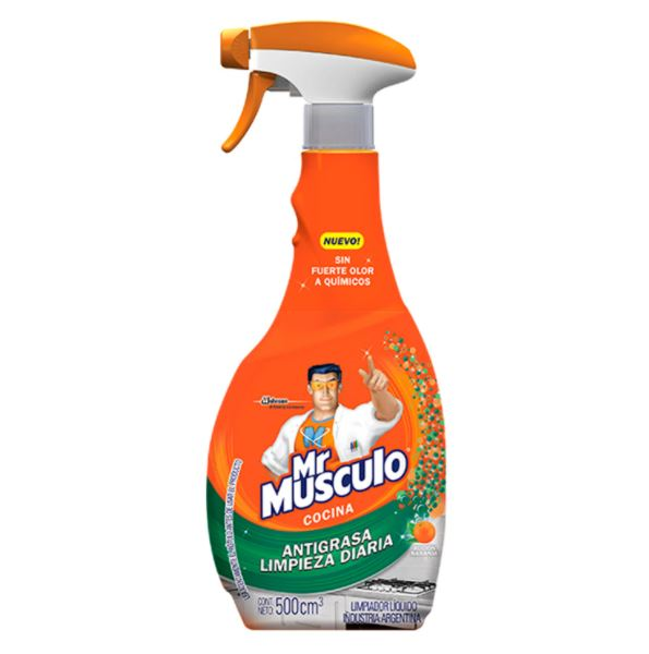 Limpiador Antigrasa Gatillo Mr. Musculo 500ml