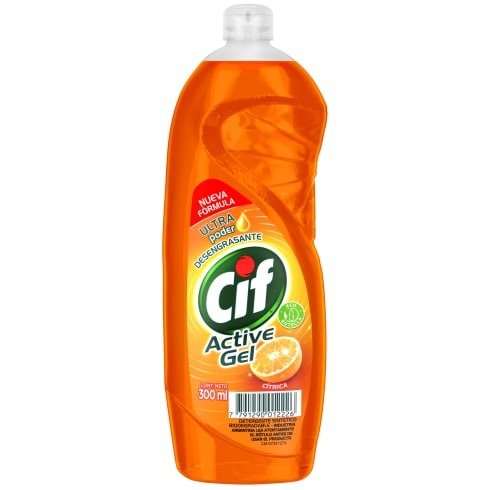 Lavavajilla Active Gel Cif Citrica X 300ml