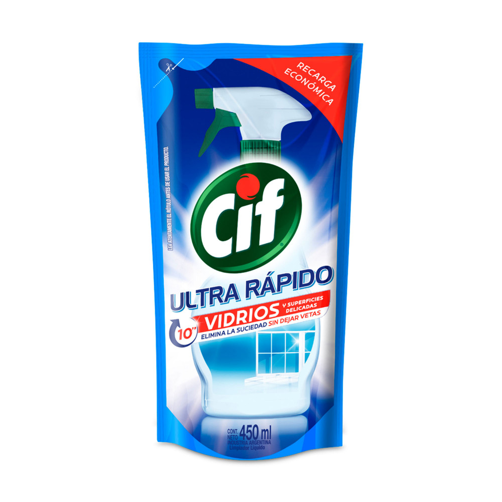 Limpiador De Vidrios Y Multiuso Expert X 450Ml