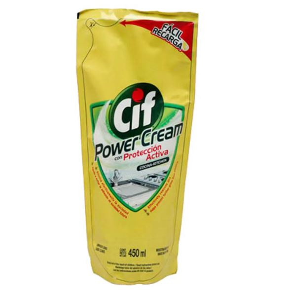 Limpiador Power Cream Cocina DP 450ml