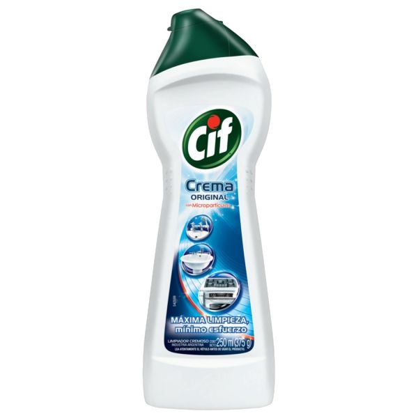 Limpiador Cremoso Original Blanco Cif 375Gr