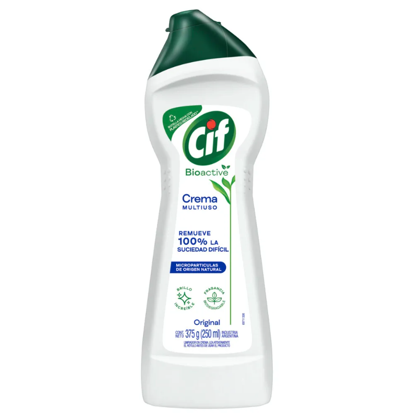 Limpiador Bioactive Crema Multiuso Cif 250ml