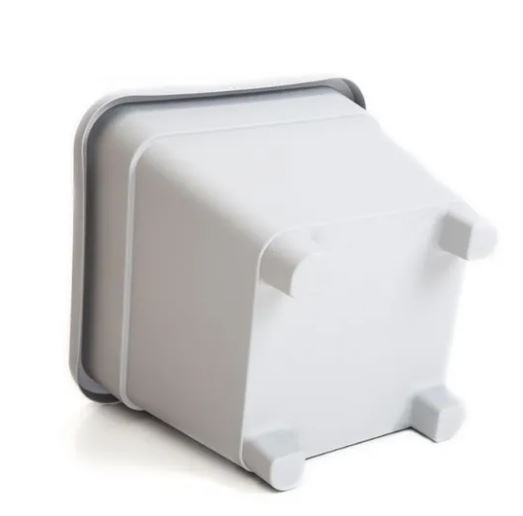 Maceta Cuadrada N° 28 Cemento