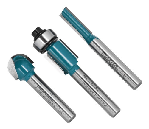 Set Puntas De Router 3pzs  D-16461 **