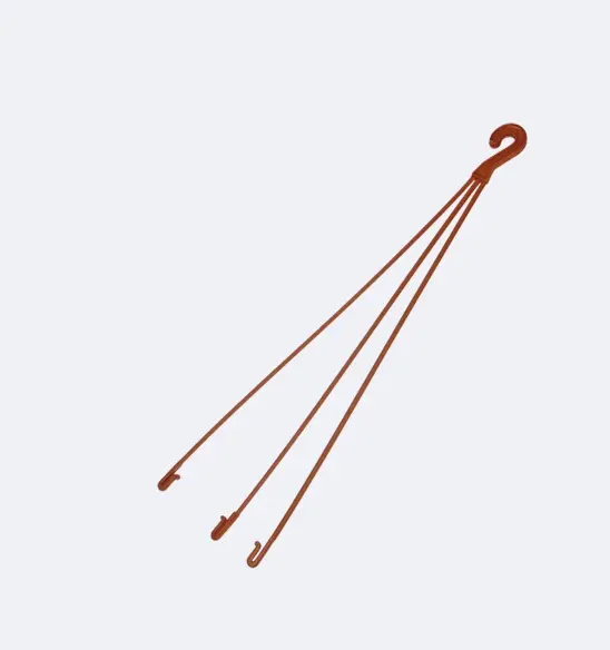 Gancho Plastico para Maceta Colgante