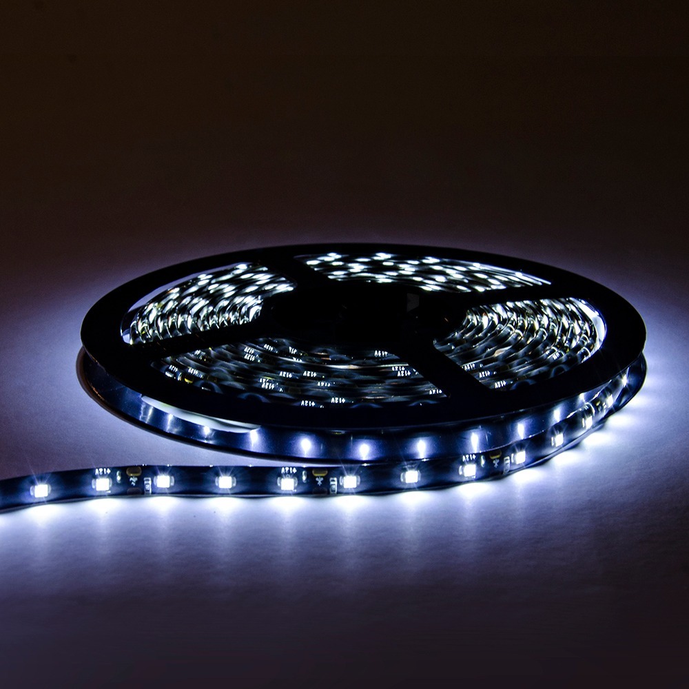 Tira De Led 12V  3528 SMD Blanco -  $ X Metro (Rollo 5mts)
