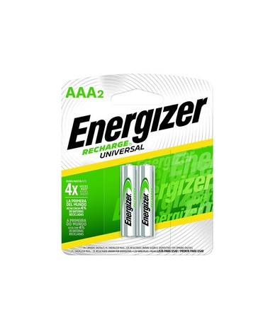 Pila Recargables AAA NH 12 700 Mh Energizer $xC/U Bp2