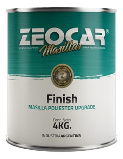 Masilla Poliester Finish X 4 Kg.