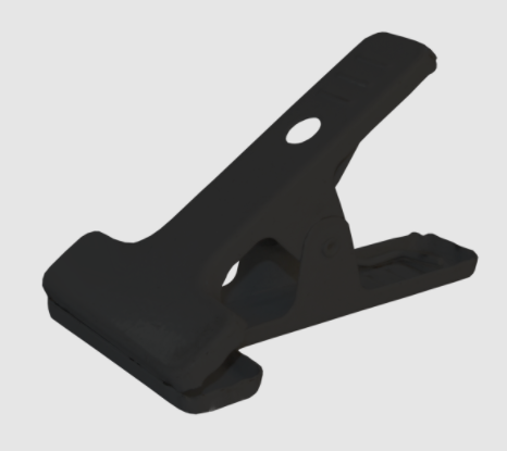 Pinza Plastica Negra