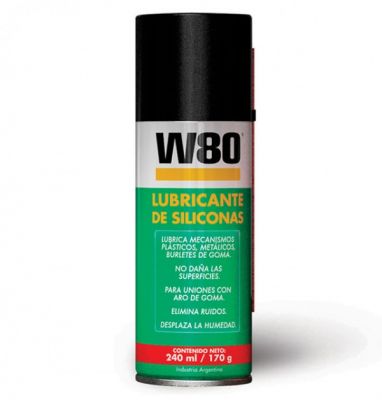 W80 Lubricante De Siliconas X 240 Ml