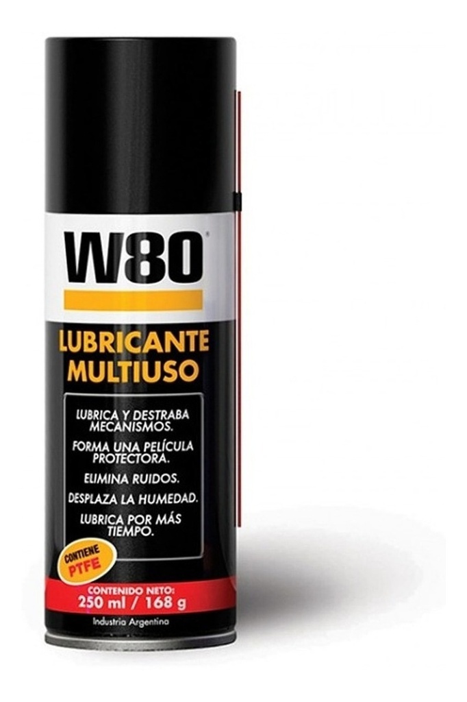 W80 Lubricante Multiuso PTFE 168GR