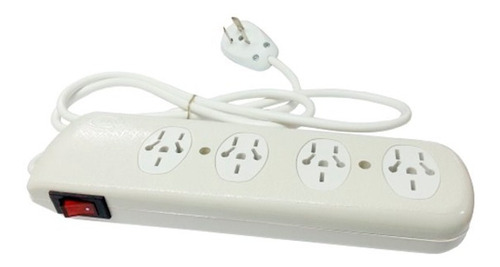 Zapatilla 4T C/T C/Cable 3X0.50 De 1.50Mts