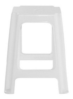 Banqueta Plastica Blanca F7000