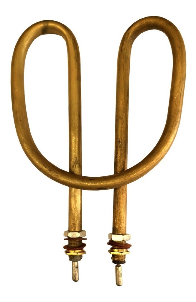 Resistencia De Bronce P/Calefon Riñon