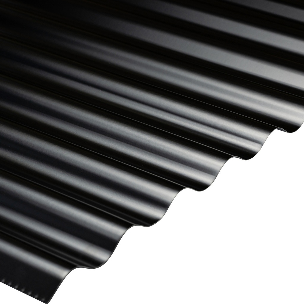 Chapa Sinus Negra 25 X 6 Mts