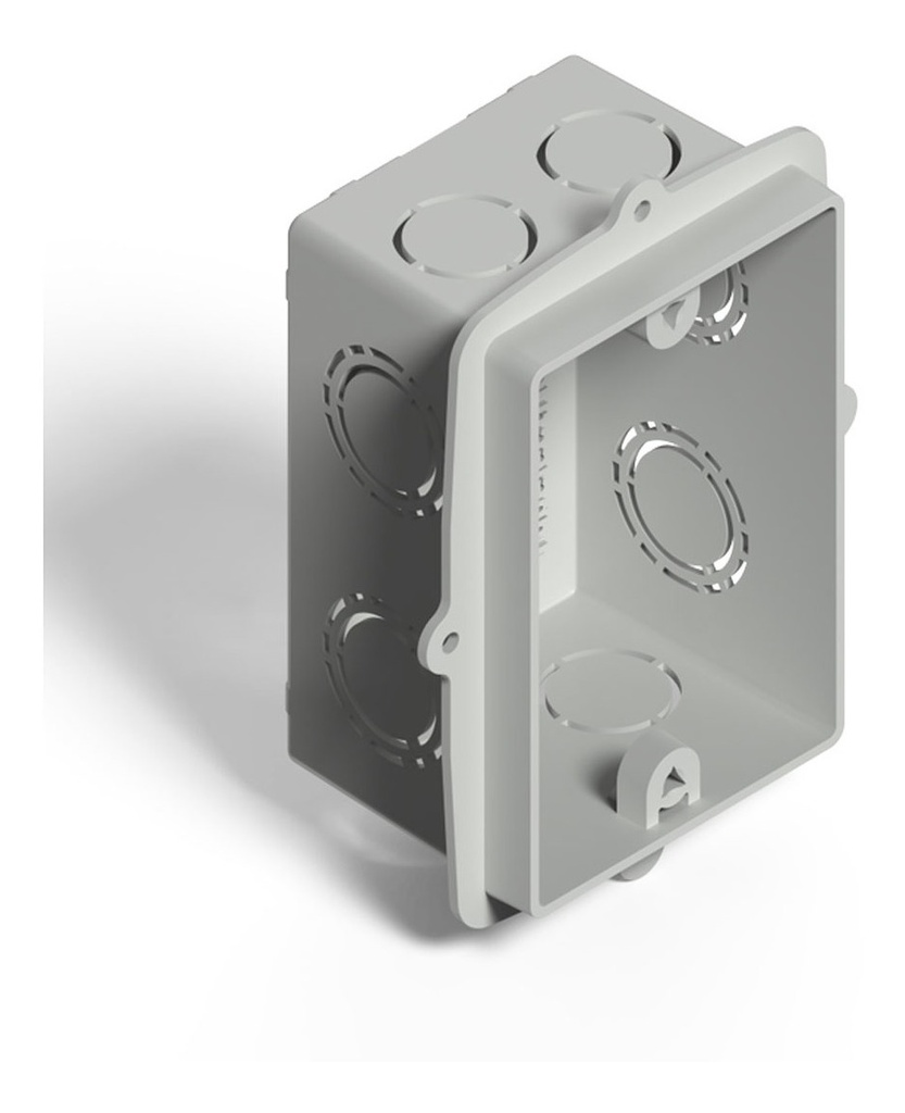 Caja Embutir Rect PVC 02210PG-12 Genrod