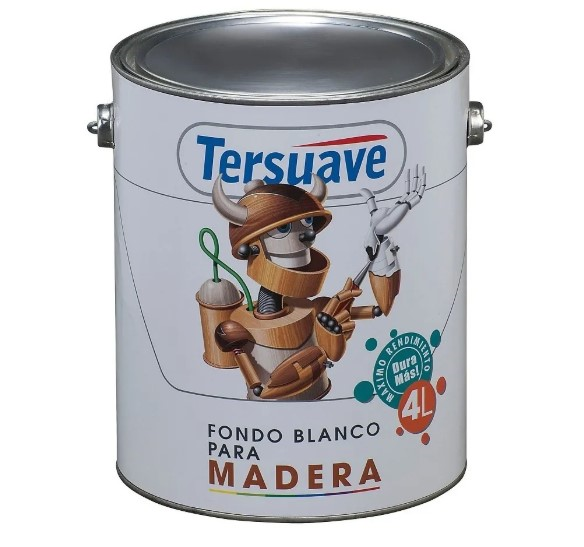Esmalte Sintetico Fondo Para Madera Bco X 1L