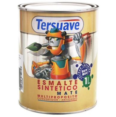 Esmalte Sintetico Mate Negro X 4 Lts