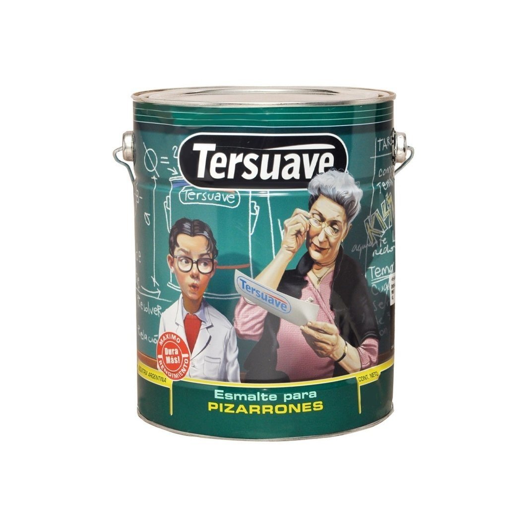 Esmalte Sintetico P/Pizarron Mate Verde 1/2L