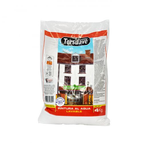 Pintura Lavable P/ Esterior Mate Blanco 1l