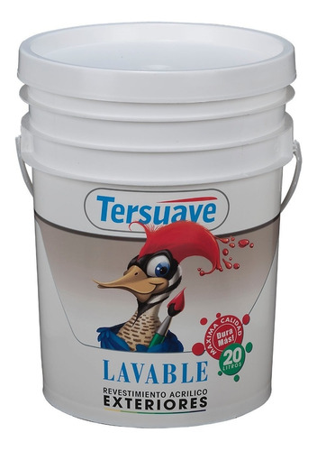 Latex Lavable P/Exterior Mate Negro Ebano 4 Lts